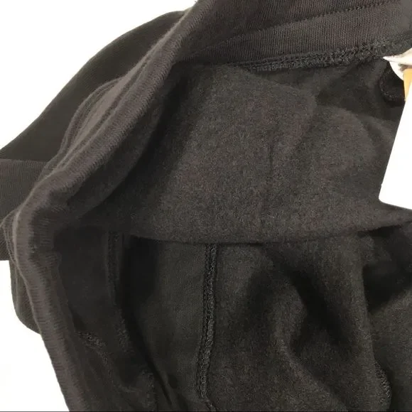 NWT VS PINK EVERYDAY LOUNGE SKINNY JOGGER SWEATPANTS BLACK/RAINBOW LOGO PRINT - Picture 14 of 14